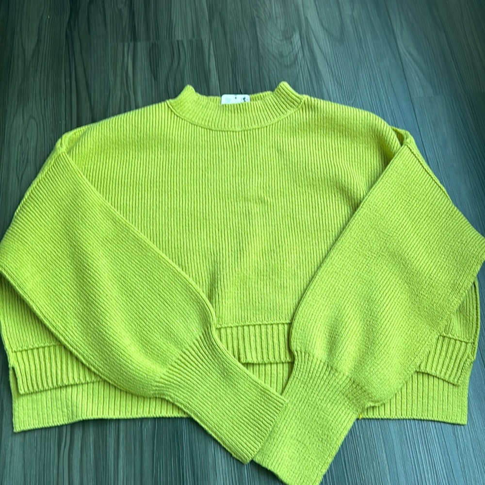 Free People easy street crop pullover